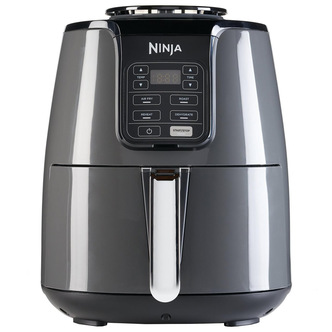 Ninja AF100UK 3.8L Single Zone Air Fryer and Dehydrator in Grey 1550W