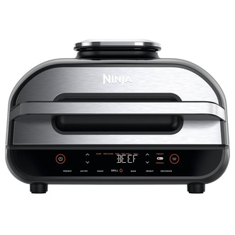 Ninja AG551UK Foodi MAX Health Grill & Air Fryer St/St/Black 2460W