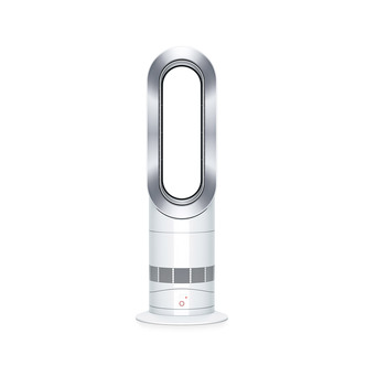 Dyson AM09-WHITE Hot & Cool Fan Heater in White & Nickel