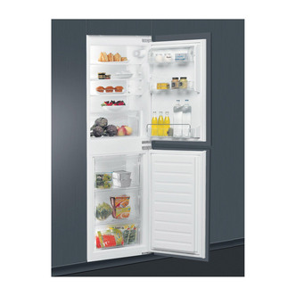 Whirlpool ART4550-A+SF Fully Integrated Fridge Freezer in White 1.77m 50/50 A+