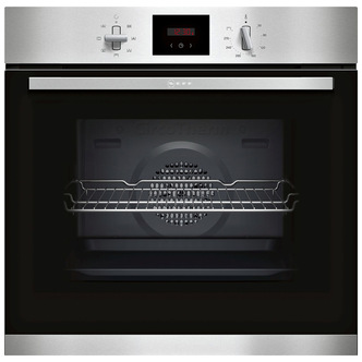 Neff B1GCC0AN0B N30 Built-In Electric Single Oven in St/Steel 71L