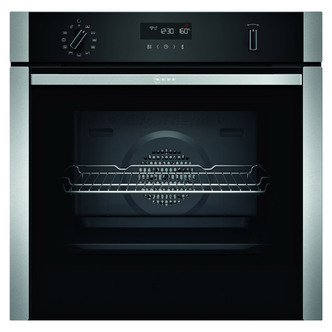 Neff B2ACH7HH0B N50 Built-In Electric Pyrolytic Oven in Black 71L