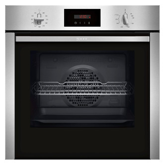 Neff B6CCG7AN0B Built In Electric Pyrolytic Oven in St Steel 71L S H