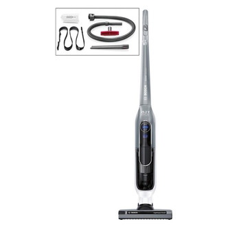 Bosch BBH625M1 Athlet Cordless Bagless Vacuum Cleaner - Silver 25.2v