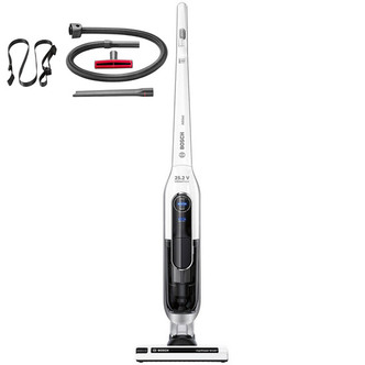 Bosch BCH625KTGB ATHLET Cordless Bagless Upright Vacuum Cleaner 25V Whi