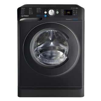 Indesit BDE861483XKU INNEX Washer Dryer in Black 1400rpm 8kg/6kg D Rated