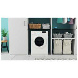 Indesit BDE96436XWUK Washer Dryer in White 1400rpm 9kg 6kg D Rated