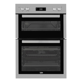 Beko BDF26300X Built In Electric Double Oven in St/Steel 75L A/A Rated