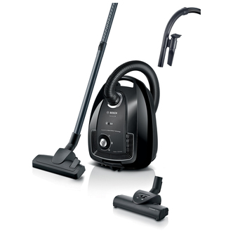 Bosch BGL38BA3GB Serie 4 ProEco Bagged Cylinder Cleaner Black 850W