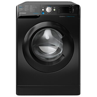 Indesit BWE71496XKV Washing Machine in Black 1400 Spin 7Kg A Rated