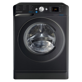 Indesit BWE91483XK INNEX Washing Machine in Black 1400rpm 9kg D Rated