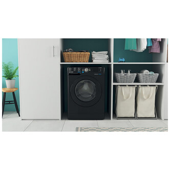 Indesit BWE91496XKUK Washing Machine in Black 1400rpm 9kg A Rated