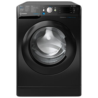 Indesit BWE91496XKV Washing Machine in Black 1400 Spin 9Kg A Rated