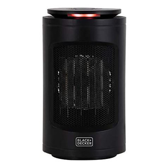 Black & Decker BXSH37013GB 1.0kW Ceramic Fan Heater with 9Hr Timer & LED Display