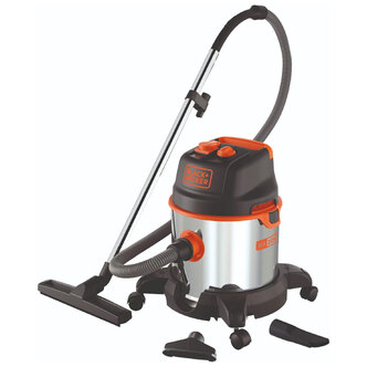 Black+Decker BXVC20XTE Wet and Dry Vacuum Cleaner - 1400W 20L