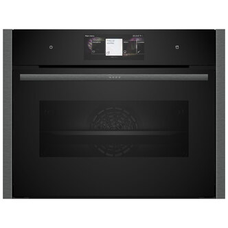 Neff C24FT53G0B N90 Built-In Compact Oven with Steam in Black 47L