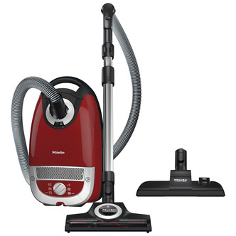 Miele C2CATDOG C2 Cat & Dog Complete Cylinder Vacuum Cleaner - Red