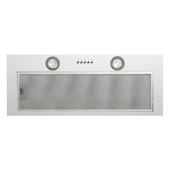 CDA CCA72SI 70cm Canopy Hood in Silver 3 Speed Fan 2 LED Lights