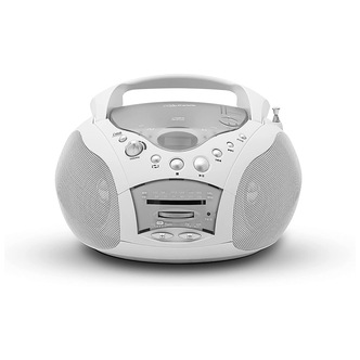 Roberts CD9959W Portable CD Player with FM & MW Radio in White