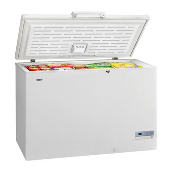 Iceking CFAP379W 124cm Chest Freezer in White 379 Litre 0.85m A+ Rated
