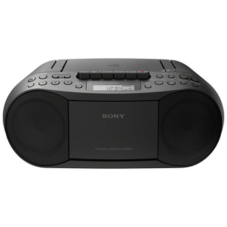 Sony CFD-S70B Portable CD Radio Casette Boombox in Black