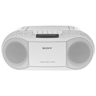 Sony CFD-S70W Portable CD Radio Casette Boombox in White