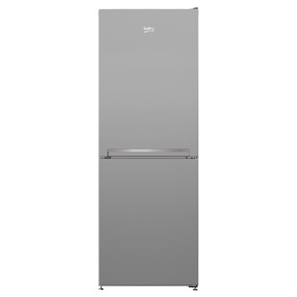 Beko CFG3552S 55cm Frost Free Fridge Freezer in Silver 1.53m F Rated