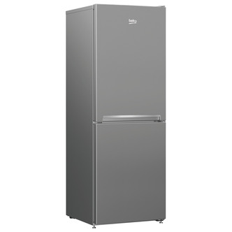 Beko CFG3552S 55cm Frost Free Fridge Freezer in Silver 1 53m F Rated