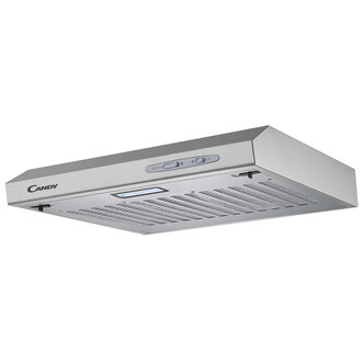 Candy CFT6105S 60cm Canopy Hood in St/Steel 3 Speed Fan LED Light
