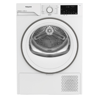 Hotpoint CHD93MWWSUK 9kg Heat Pump Condenser Dryer in White A++ Rated Pet Ha