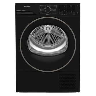 Hotpoint CHD94MBBSUK 9kg Heat Pump Condenser Dryer in Black A+++ Rated FastD