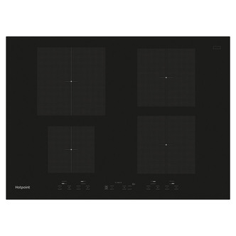 Hotpoint CID740B 70cm Frameless Induction Hob in Black