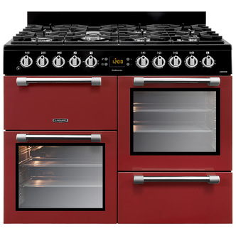 Leisure CK100F232R 100cm Cookmaster Dual Fuel Range Cooker in Red