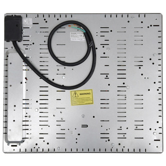 Montpellier CKH61 60cm 4 Zone Ceramic Hob in Black Glass Rotary Contro