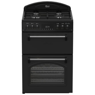 Leisure CLB60GCK 60cm Wide Classic Range Style Gas Cooker in Black