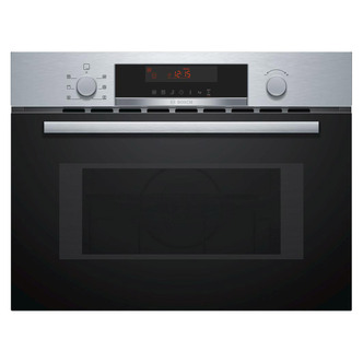 Bosch CMA583MS0B Serie 4 Built In Combination Microwave Oven in Br Ste