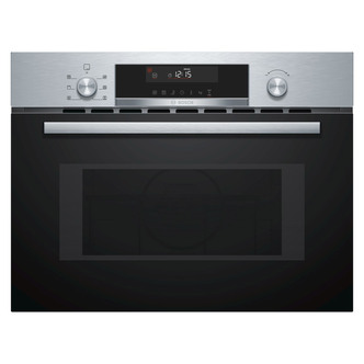Bosch CMA585MS0B Built-In Microwave Oven & Grill in Br/Steel 44L 1000W