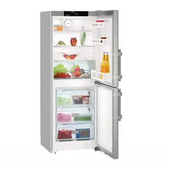 Liebherr CNef3115 Comfort 162x60cm A++ NoFrost Freestanding Fridge Freezer SmartSteel Doors