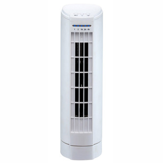 Daewoo COL1117GE 15 Mini Tower Fan in White 2 Speed Settings & Timer