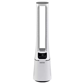 Daewoo COL1624GE 2-in-1 Bladeless Fan + Air Purifier with Remote Control