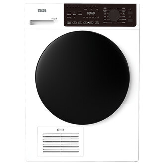 Creda CRDC8W 8kg Condenser Tumble Dryer in White B Rated Sensor Dry