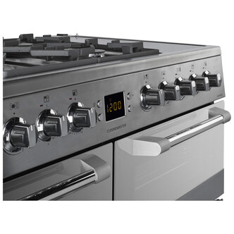 Leisure CS100FMIRX 100cm Cuisinemaster Dual Fuel Range Cooker in St St