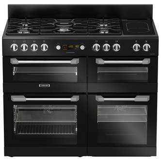 Leisure CS110F722K 110cm CUISINEMASTER Dual Fuel Range Cooker in Black