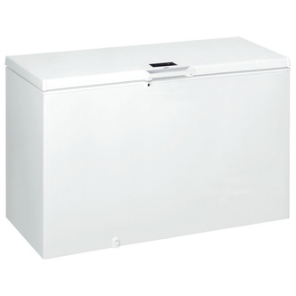 Hotpoint CS1A400HFMFA 141cm FrostAway Chest Freezer in White 390 Litre