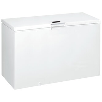 Hotpoint CS2A400HFMFA 141cm Chest Freezer in White 394 Litre E Rated