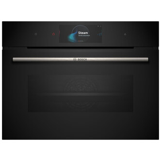 Bosch CSG7584B1 Series 8 Built-In Compact Oven with Steam St/Steel 47L