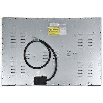 Montpellier CT750 75cm 5 Zone Ceramic Hob in Black Glass with Dual Zon