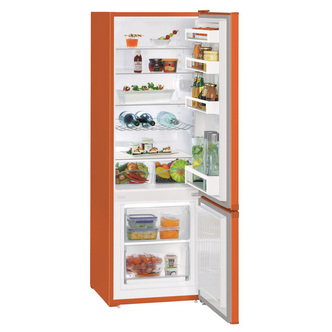 Liebherr CUNO2831 55cm SmartFrost Fridge Freezer in Neon Orange 1 61m