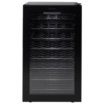 Candy CWC150UKN 50cm Freestanding Wine Cooler in Black 41 Bottles