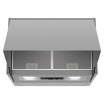 Neff D61MAC1X0B N30 60cm Integrated Cooker Hood in Silver
